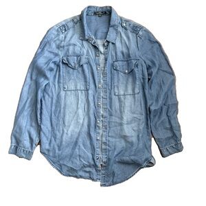Velvet Heart Light Blue Denim Shirt Jacket